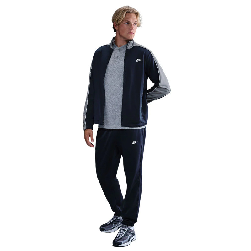 Survêtement Nike Club Poly-Knit Bleu Marine
